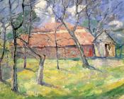 卡兹米尔 马列维奇 : Landscape near Kiev